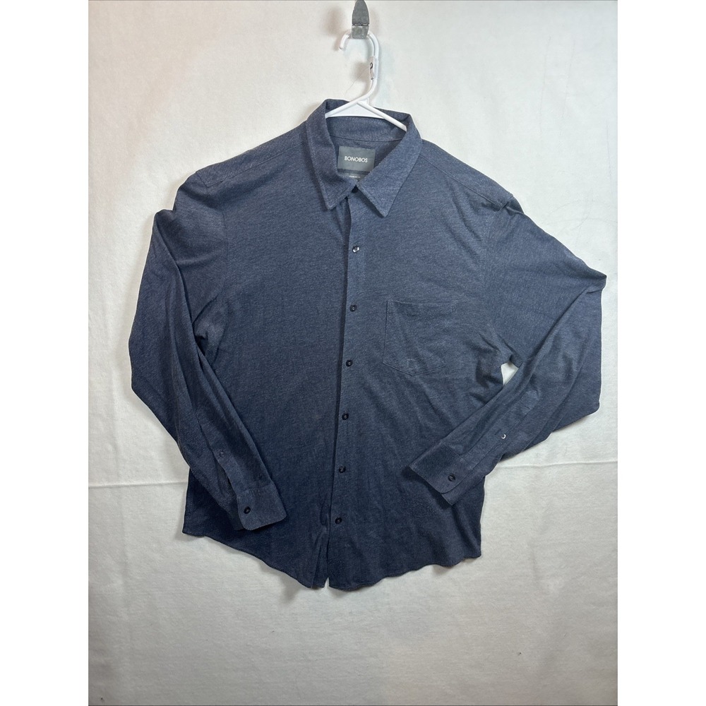 Bonobos Standard Fit Button-up Size MediumPocket Blue Shirt